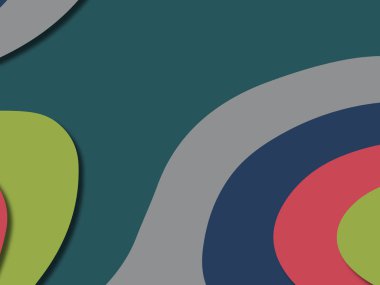 kağıt ile 3D arka plan şekilleri kesim. Soyut kağıt kitap kapağı için şablon arka plan bölmek. Kağıt arka plan kes. Soyut gerçekçi kağıt dekorasyon tasarımı için