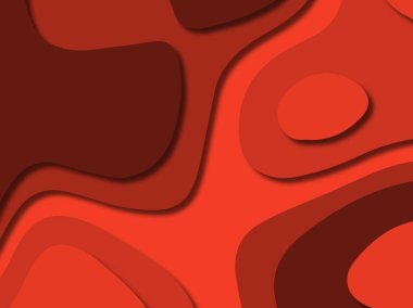 kağıt ile 3D arka plan şekilleri kesim. Soyut kağıt kitap kapağı için şablon arka plan bölmek. Kağıt arka plan kes. Soyut gerçekçi kağıt dekorasyon tasarımı için