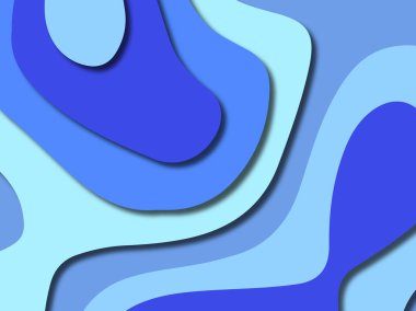 kağıt ile 3D arka plan şekilleri kesim. Soyut kağıt kitap kapağı için şablon arka plan bölmek. Kağıt arka plan kes. Soyut gerçekçi kağıt dekorasyon tasarımı için