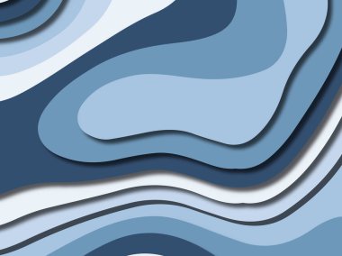 kağıt ile 3D arka plan şekilleri kesim. Soyut kağıt kitap kapağı için şablon arka plan bölmek. Kağıt arka plan kes. Soyut gerçekçi kağıt dekorasyon tasarımı için