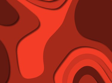 kağıt ile 3D arka plan şekilleri kesim. Soyut kağıt kitap kapağı için şablon arka plan bölmek. Kağıt arka plan kes. Soyut gerçekçi kağıt dekorasyon tasarımı için