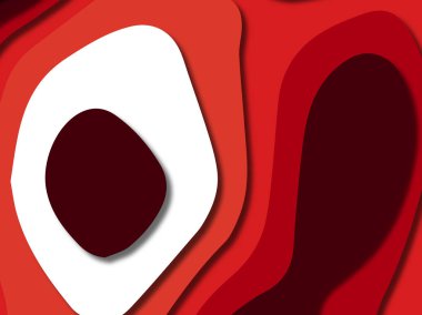 kağıt ile 3D arka plan şekilleri kesim. Soyut kağıt kitap kapağı için şablon arka plan bölmek. Kağıt arka plan kes. Soyut gerçekçi kağıt dekorasyon tasarımı için