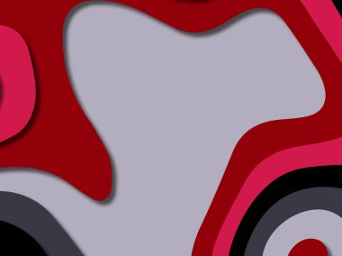 kağıt ile 3D arka plan şekilleri kesim. Soyut kağıt kitap kapağı için şablon arka plan bölmek. Kağıt arka plan kes. Soyut gerçekçi kağıt dekorasyon tasarımı için