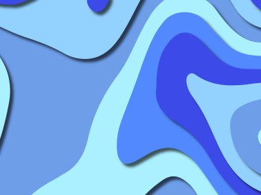 kağıt ile 3D arka plan şekilleri kesim. Soyut kağıt kitap kapağı için şablon arka plan bölmek. Kağıt arka plan kes. Soyut gerçekçi kağıt dekorasyon tasarımı için