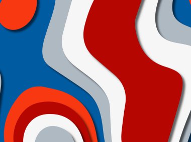 kağıt ile 3D arka plan şekilleri kesim. Soyut kağıt kitap kapağı için şablon arka plan bölmek. Kağıt arka plan kes. Soyut gerçekçi kağıt dekorasyon tasarımı için