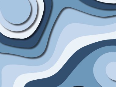 kağıt ile 3D arka plan şekilleri kesim. Soyut kağıt kitap kapağı için şablon arka plan bölmek. Kağıt arka plan kes. Soyut gerçekçi kağıt dekorasyon tasarımı için