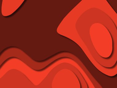 kağıt ile 3D arka plan şekilleri kesim. Soyut kağıt kitap kapağı için şablon arka plan bölmek. Kağıt arka plan kes. Soyut gerçekçi kağıt dekorasyon tasarımı için