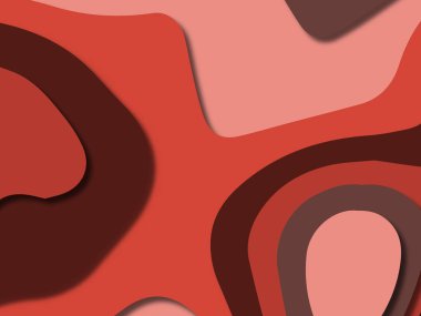 kağıt ile 3D arka plan şekilleri kesim. Soyut kağıt kitap kapağı için şablon arka plan bölmek. Kağıt arka plan kes. Soyut gerçekçi kağıt dekorasyon tasarımı için