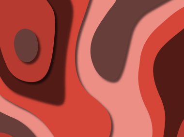 kağıt ile 3D arka plan şekilleri kesim. Soyut kağıt kitap kapağı için şablon arka plan bölmek. Kağıt arka plan kes. Soyut gerçekçi kağıt dekorasyon tasarımı için