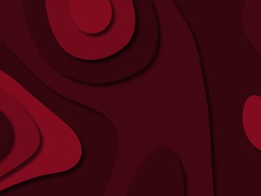 kağıt ile 3D arka plan şekilleri kesim. Soyut kağıt kitap kapağı için şablon arka plan bölmek. Kağıt arka plan kes. Soyut gerçekçi kağıt dekorasyon tasarımı için