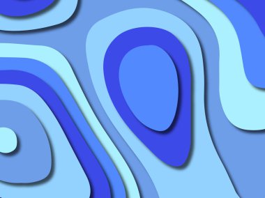 kağıt ile 3D arka plan şekilleri kesim. Soyut kağıt kitap kapağı için şablon arka plan bölmek. Kağıt arka plan kes. Soyut gerçekçi kağıt dekorasyon tasarımı için