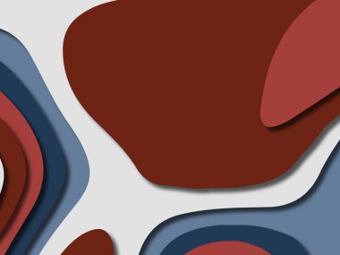 kağıt ile 3D arka plan şekilleri kesim. Soyut kağıt kitap kapağı için şablon arka plan bölmek. Kağıt arka plan kes. Soyut gerçekçi kağıt dekorasyon tasarımı için