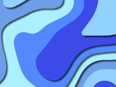 kağıt ile 3D arka plan şekilleri kesim. Soyut kağıt kitap kapağı için şablon arka plan bölmek. Kağıt arka plan kes. Soyut gerçekçi kağıt dekorasyon tasarımı için