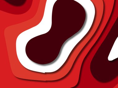 kağıt ile 3D arka plan şekilleri kesim. Soyut kağıt kitap kapağı için şablon arka plan bölmek. Kağıt arka plan kes. Soyut gerçekçi kağıt dekorasyon tasarımı için