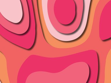 kağıt ile 3D arka plan şekilleri kesim. Soyut kağıt kitap kapağı için şablon arka plan bölmek. Kağıt arka plan kes. Soyut gerçekçi kağıt dekorasyon tasarımı için