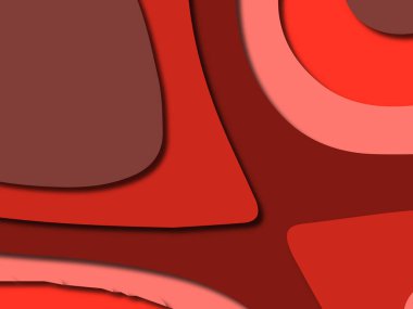 kağıt ile 3D arka plan şekilleri kesim. Soyut kağıt kitap kapağı için şablon arka plan bölmek. Kağıt arka plan kes. Soyut gerçekçi kağıt dekorasyon tasarımı için