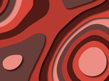 kağıt ile 3D arka plan şekilleri kesim. Soyut kağıt kitap kapağı için şablon arka plan bölmek. Kağıt arka plan kes. Soyut gerçekçi kağıt dekorasyon tasarımı için