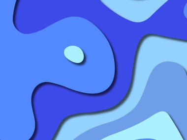 kağıt ile 3D arka plan şekilleri kesim. Soyut kağıt kitap kapağı için şablon arka plan bölmek. Kağıt arka plan kes. Soyut gerçekçi kağıt dekorasyon tasarımı için