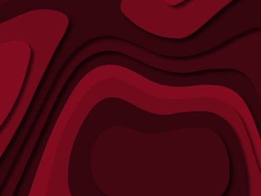 kağıt ile 3D arka plan şekilleri kesim. Soyut kağıt kitap kapağı için şablon arka plan bölmek. Kağıt arka plan kes. Soyut gerçekçi kağıt dekorasyon tasarımı için