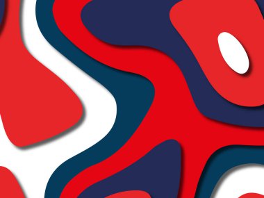 kağıt ile 3D arka plan şekilleri kesim. Soyut kağıt kitap kapağı için şablon arka plan bölmek. Kağıt arka plan kes. Soyut gerçekçi kağıt dekorasyon tasarımı için