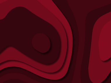 kağıt ile 3D arka plan şekilleri kesim. Soyut kağıt kitap kapağı için şablon arka plan bölmek. Kağıt arka plan kes. Soyut gerçekçi kağıt dekorasyon tasarımı için