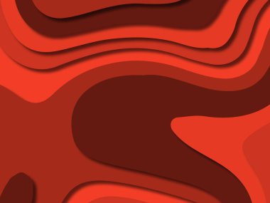 kağıt ile 3D arka plan şekilleri kesim. Soyut kağıt kitap kapağı için şablon arka plan bölmek. Kağıt arka plan kes. Soyut gerçekçi kağıt dekorasyon tasarımı için