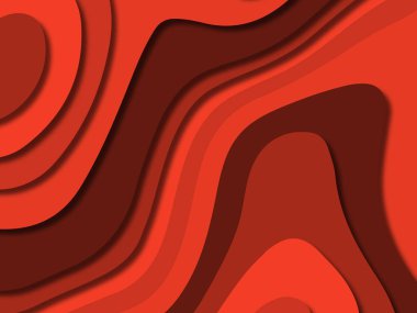 kağıt ile 3D arka plan şekilleri kesim. Soyut kağıt kitap kapağı için şablon arka plan bölmek. Kağıt arka plan kes. Soyut gerçekçi kağıt dekorasyon tasarımı için