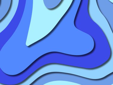 kağıt ile 3D arka plan şekilleri kesim. Soyut kağıt kitap kapağı için şablon arka plan bölmek. Kağıt arka plan kes. Soyut gerçekçi kağıt dekorasyon tasarımı için