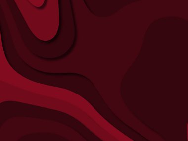 kağıt ile 3D arka plan şekilleri kesim. Soyut kağıt kitap kapağı için şablon arka plan bölmek. Kağıt arka plan kes. Soyut gerçekçi kağıt dekorasyon tasarımı için