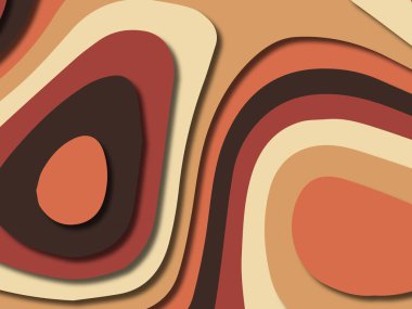 kağıt ile 3D arka plan şekilleri kesim. Soyut kağıt kitap kapağı için şablon arka plan bölmek. Kağıt arka plan kes. Soyut gerçekçi kağıt dekorasyon tasarımı için