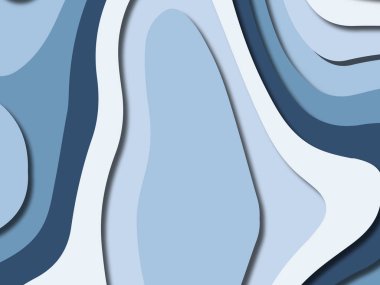 kağıt ile 3D arka plan şekilleri kesim. Soyut kağıt kitap kapağı için şablon arka plan bölmek. Kağıt arka plan kes. Soyut gerçekçi kağıt dekorasyon tasarımı için