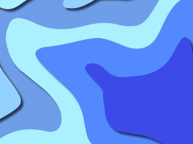 kağıt ile 3D arka plan şekilleri kesim. Soyut kağıt kitap kapağı için şablon arka plan bölmek. Kağıt arka plan kes. Soyut gerçekçi kağıt dekorasyon tasarımı için