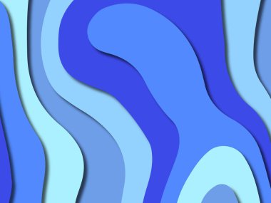 kağıt ile 3D arka plan şekilleri kesim. Soyut kağıt kitap kapağı için şablon arka plan bölmek. Kağıt arka plan kes. Soyut gerçekçi kağıt dekorasyon tasarımı için