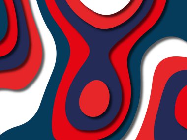 kağıt ile 3D arka plan şekilleri kesim. Soyut kağıt kitap kapağı için şablon arka plan bölmek. Kağıt arka plan kes. Soyut gerçekçi kağıt dekorasyon tasarımı için