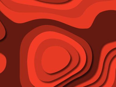 kağıt ile 3D arka plan şekilleri kesim. Soyut kağıt kitap kapağı için şablon arka plan bölmek. Kağıt arka plan kes. Soyut gerçekçi kağıt dekorasyon tasarımı için