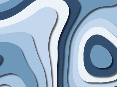 kağıt ile 3D arka plan şekilleri kesim. Soyut kağıt kitap kapağı için şablon arka plan bölmek. Kağıt arka plan kes. Soyut gerçekçi kağıt dekorasyon tasarımı için