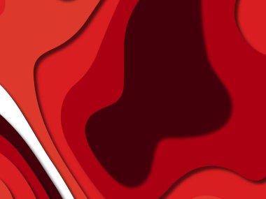 kağıt ile 3D arka plan şekilleri kesim. Soyut kağıt kitap kapağı için şablon arka plan bölmek. Kağıt arka plan kes. Soyut gerçekçi kağıt dekorasyon tasarımı için