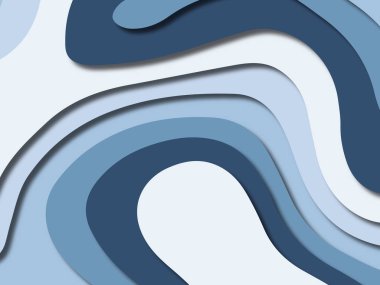 kağıt ile 3D arka plan şekilleri kesim. Soyut kağıt kitap kapağı için şablon arka plan bölmek. Kağıt arka plan kes. Soyut gerçekçi kağıt dekorasyon tasarımı için