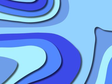 kağıt ile 3D arka plan şekilleri kesim. Soyut kağıt kitap kapağı için şablon arka plan bölmek. Kağıt arka plan kes. Soyut gerçekçi kağıt dekorasyon tasarımı için