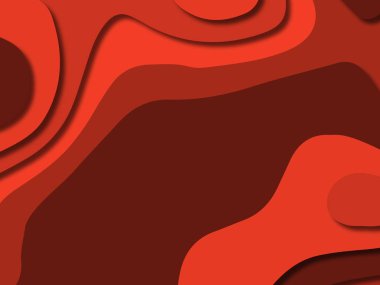 kağıt ile 3D arka plan şekilleri kesim. Soyut kağıt kitap kapağı için şablon arka plan bölmek. Kağıt arka plan kes. Soyut gerçekçi kağıt dekorasyon tasarımı için