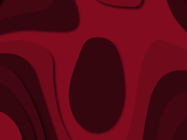 kağıt ile 3D arka plan şekilleri kesim. Soyut kağıt kitap kapağı için şablon arka plan bölmek. Kağıt arka plan kes. Soyut gerçekçi kağıt dekorasyon tasarımı için