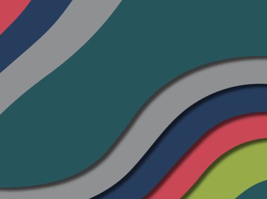 kağıt ile 3D arka plan şekilleri kesim. Soyut kağıt kitap kapağı için şablon arka plan bölmek. Kağıt arka plan kes. Soyut gerçekçi kağıt dekorasyon tasarımı için