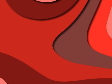 kağıt ile 3D arka plan şekilleri kesim. Soyut kağıt kitap kapağı için şablon arka plan bölmek. Kağıt arka plan kes. Soyut gerçekçi kağıt dekorasyon tasarımı için