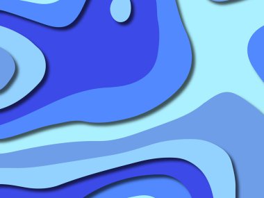 kağıt ile 3D arka plan şekilleri kesim. Soyut kağıt kitap kapağı için şablon arka plan bölmek. Kağıt arka plan kes. Soyut gerçekçi kağıt dekorasyon tasarımı için