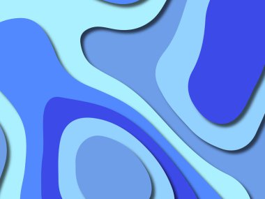 kağıt ile 3D arka plan şekilleri kesim. Soyut kağıt kitap kapağı için şablon arka plan bölmek. Kağıt arka plan kes. Soyut gerçekçi kağıt dekorasyon tasarımı için