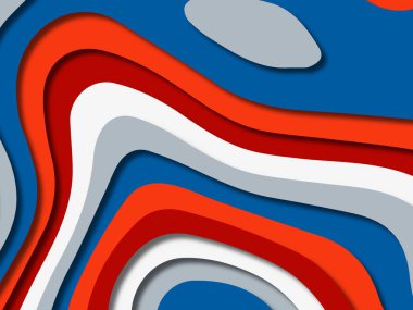 kağıt ile 3D arka plan şekilleri kesim. Soyut kağıt kitap kapağı için şablon arka plan bölmek. Kağıt arka plan kes. Soyut gerçekçi kağıt dekorasyon tasarımı için