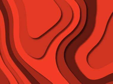 kağıt ile 3D arka plan şekilleri kesim. Soyut kağıt kitap kapağı için şablon arka plan bölmek. Kağıt arka plan kes. Soyut gerçekçi kağıt dekorasyon tasarımı için