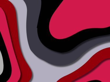 kağıt ile 3D arka plan şekilleri kesim. Soyut kağıt kitap kapağı için şablon arka plan bölmek. Kağıt arka plan kes. Soyut gerçekçi kağıt dekorasyon tasarımı için