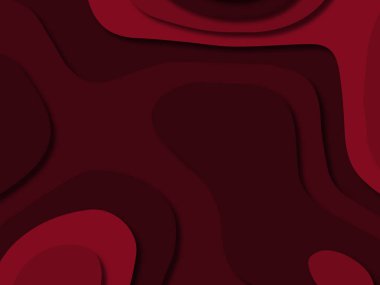 kağıt ile 3D arka plan şekilleri kesim. Soyut kağıt kitap kapağı için şablon arka plan bölmek. Kağıt arka plan kes. Soyut gerçekçi kağıt dekorasyon tasarımı için