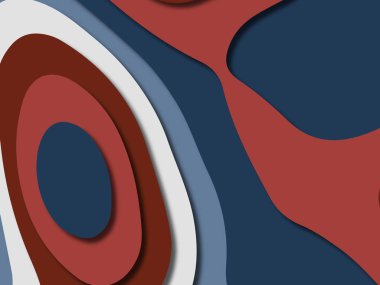 kağıt ile 3D arka plan şekilleri kesim. Soyut kağıt kitap kapağı için şablon arka plan bölmek. Kağıt arka plan kes. Soyut gerçekçi kağıt dekorasyon tasarımı için